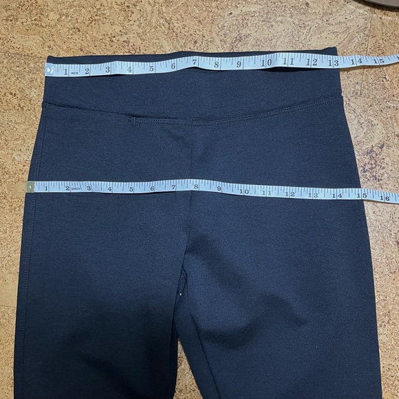 American Giant Black Ponte Kick Flare Pant Sz 2 - Picture 13 of 16